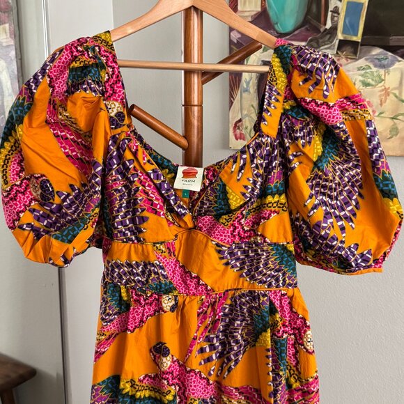 FARM Rio - Beaded Macaws Midi Dress - Picture 4 of 14